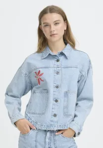 Hbauve ja denim jacket Ichi, Light Blue Washed
