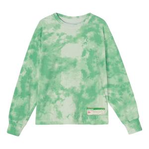 Футболка xj balvin tie die футболка с длинными рукавами Air Jordan, зеленый