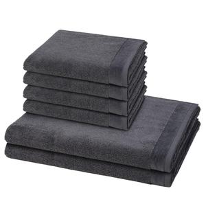 Набор полотенцев MÖVE, 50x100 см, темно-серый