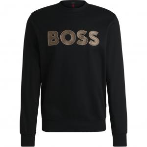Босс X Creation Of The Gods хлопковый свитшот HUGO BOSS, черный
