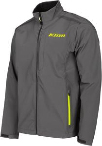 Ветрозащитная куртка KLIM Delta Soft Shell, Asphalt - Hi-vis