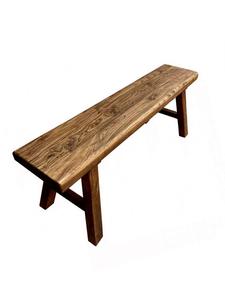 Юсеньи стол деревянный, массив, чайный столик, винтажная барная стойка, длинный стол, письменный стол, компьютерный стол, гостиничный обеденный стол, 120*26*45 табурет, требуется сборка