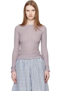 Baserange Фиолетовая футболка с длинными рукавами Pama