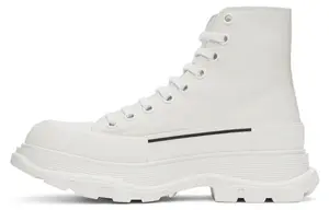 Ботинки Tread Slick Boot Graffiti Optic White Alexander Mcqueen