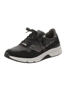 Низкие кроссовки rollingsoft Bequem Schnür Sportl Lose Einlagen, цвет dk-grey/schw/bronc