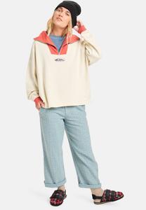 Толстовка Quiksilver SUNGAI BLOCK, Bone White/Off-White