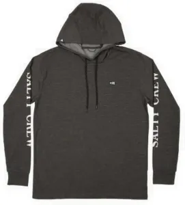 Толстовка Salty Crew Deckhand Tech с капюшоном — Charcoal