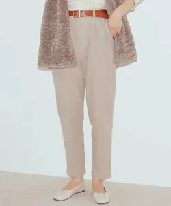 Мягкие эластичные брюки зауженного кроя Studio Clip, цвет Greige 12