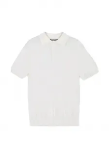 Поло с короткими рукавами Canali, белый