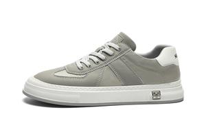 HLA Серые мужские скейтерские кеды с низким верхом и устойчивостью к истиранию, цвет Gray