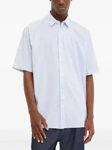 Полосатая рубашка Desigual, синий