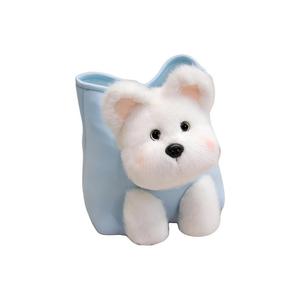 GUAIGUAIXIONG Плюшевая кукла West Highland, Schnauzer, Golden Retriever высотой 18 см