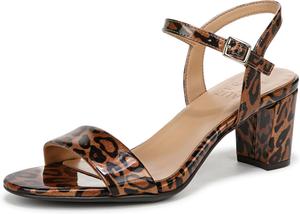 Женские сандалии Naturalizer, модель Bristol, Animal Print Cheetah Patent