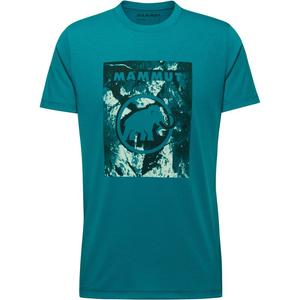 Футболка trovat t-shirt mammut Mammut, бирюзовый