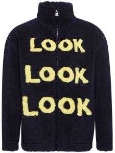 JW Anderson куртка с надписью, синий