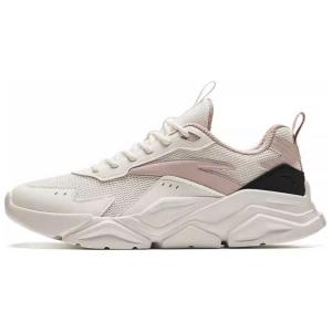Кроссовки ANTA Lifestyle Shoes Women's Low-top Ivory White / Lotus Grey / Base Black, слоновая кость/черный