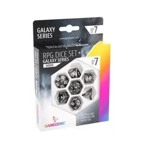 Набор кубиков Poly — Луна (7), Dice (GameGenic)