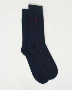 Носки темно-синего цвета Pertegaz, тёмно-синий