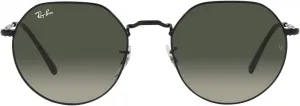 Солнцезащитные очки Ray-Ban RB3565 Jack Round, Black/Grey Gradient