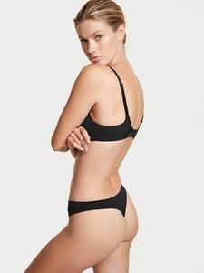 Бесшовные трусики-стринги Seamless, solid black