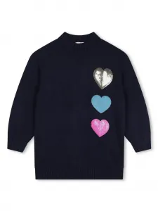 Платье с нашивками Billieblush, синий