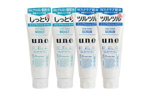 Очищающее средство Pure And Matte питательное, увлажняющее, отшелушивающее для мужчин 130г*2/130г*4 Uno