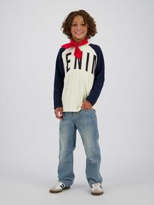 Джинсы "Gustavo Icon" свободного кроя светло-голубого цвета Vingino