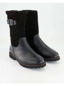 Зимние ботильоны черного цвета Sioux