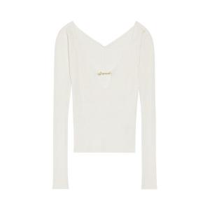 Топ Jacquemus Le Haut Pralu, Off White