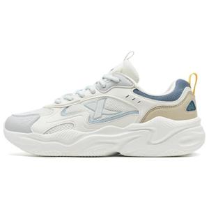 XTEP Износостойкие низкие массивные кроссовки, увеличивающие рост, мужские, белые, серые, синие