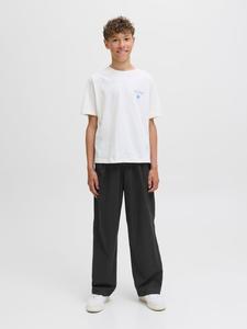 Тканевые брюки JACK & JONES Junior, черный