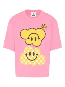 Футболка из коллаборации с Cesare Morisco Ghayme, розовый
