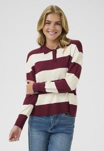 Топ Kaffe LIZZA STRIPED, Windsor W/Turtledove W Stripe/Beige