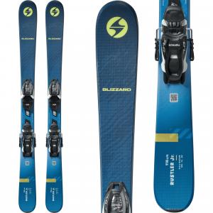 Детские лыжи Rustler Twin Junior с креплениями JR-7.0, модель 2026 года. Blizzard, One Color