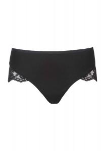 Женские трусы с кружевной талией mey, черный
