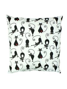 Наволочка с узором черного цвета TupTam, 50 x 50 см