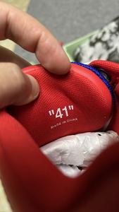 OFF WHITE Out Of Office Mid Top Скейтборд Кроссовки Мужские Красные Синие