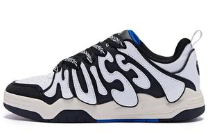 Кроссовки QIAODAN Skateboarding Shoes Men Low-top, черный/белый