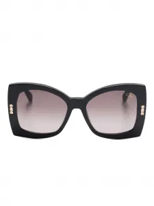 Солнцезащитные очки в геометричной оправе Cazal, черный