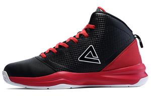 Баскетбольные кроссовки мужские среднего размера, черные/красные Peak