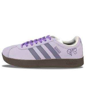 Adidas Neo VL Court 2.0 противоскользящие износостойкие низкие скейтерские кроссовки унисекс фиолетовые, цвет Purple
