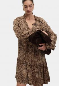 Платье Marks & Spencer ANIMAL PRINT, Natural Mix/Beige