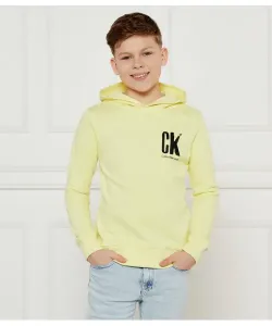 Толстовка Regular fit Calvin Klein Jeans, желтый