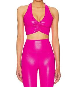 Кроп-топ Mindy в сияющем розовом цвете Beach Riot