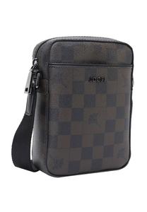 Сумка через плечо, искусственная кожа, регулируемый ремень, накладной карман, женская JOOP!, цвет Seal Brown