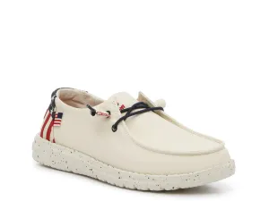 Слипоны Americana Wendy Slip-On Sneaker Heydude, цвет ivory_red_bluestars_stripes