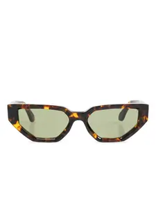 Солнцезащитные очки в оправе 'кошачий глаз' GOLDEN GOOSE, коричневый