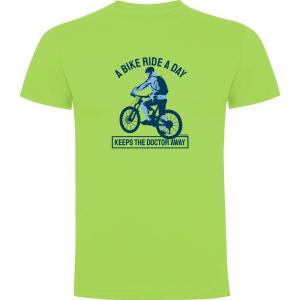 Футболка Kruskis Keep The Doctor Away, желтый