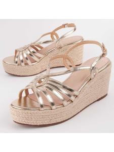 Золотые сандалии Salia6 Montevita