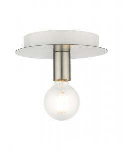 Потолочный светильник Hillview 1 Livex, цвет silver-tone